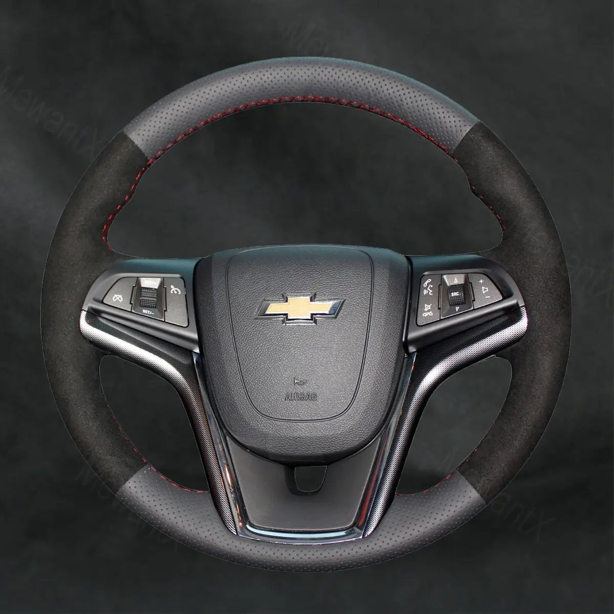 Discover MewantX Custom Steering Wheel Cover For Chevrolet Chevy Sonic 2012 Mewant delivers comfort, grip, style, protection and durable quality.