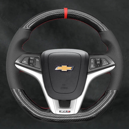 Discover MewantX Custom Steering Wheel Cover For Chevrolet Chevy Sonic RS LT 2012 - 2020 Mewant delivers comfort, grip, style, protection and durable quality.