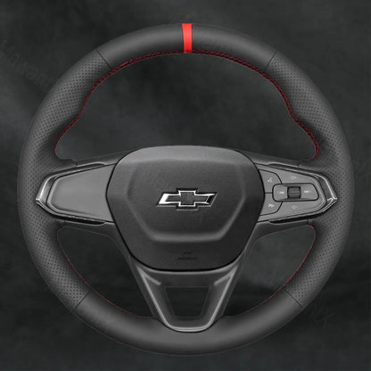 Discover MewantX Custom Steering Wheel Cover For Chevrolet Chevy TrailBlazer 2021 - 2025 Mewant delivers comfort, grip, style, protection and durable quality.