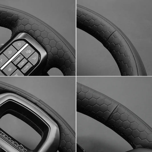 Steering Wheel Cover For Ford F - 150 F150 Raptor 2021 - 2025—US STOCK - Mewantx