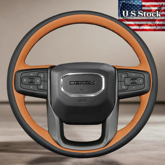Steering Wheel Cover For GMC Sierra 1500 1500 Limited 2500 3500 2019 - 2025—US STOCK - Mewantx