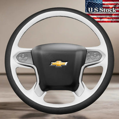 Steering Wheel Cover For Chevrolet Chevy Silverado 1500 LD 2500 3500 4500HD 5500HD 6500HD 2019 - 2025—US STOCK - Mewantx