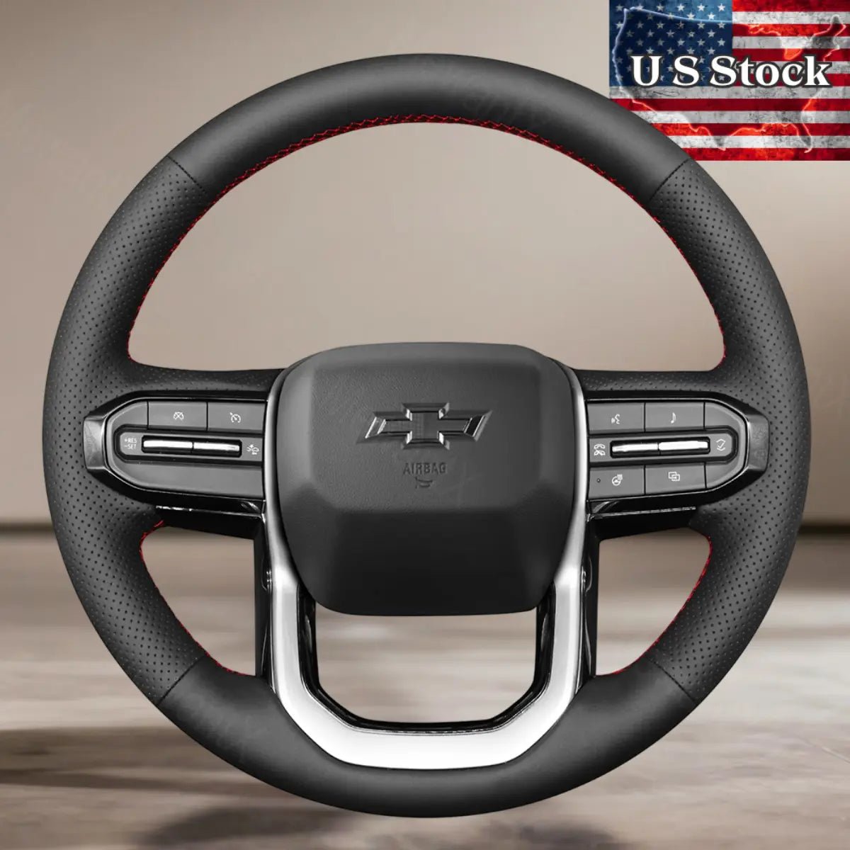 Steering Wheel Cover For Chevrolet Chevy Colorado 2023 - 2025—US STOCK - Mewantx