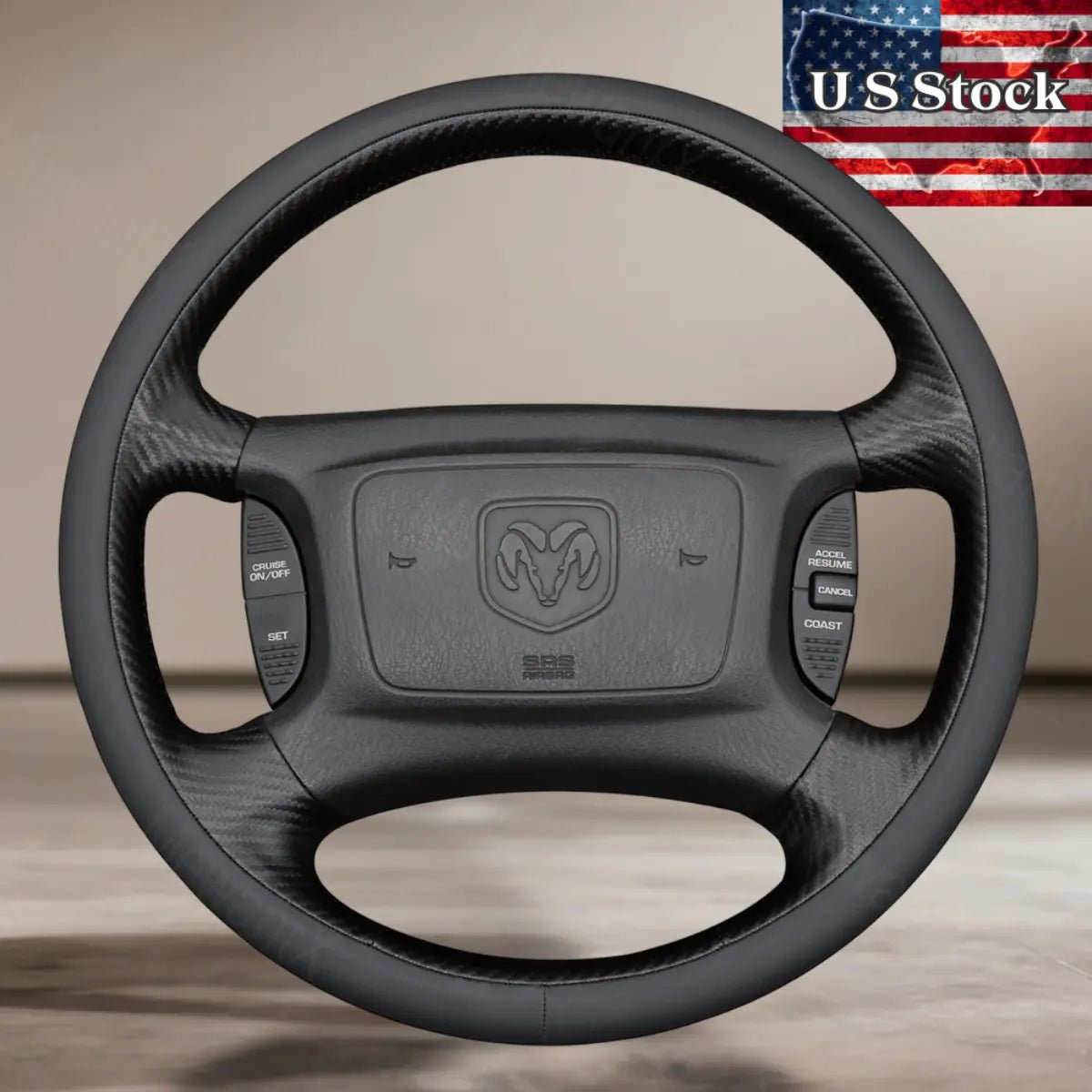 Steering Wheel Cover For RAM 1500 2500 3500 1998 - 2003 - Mewantx