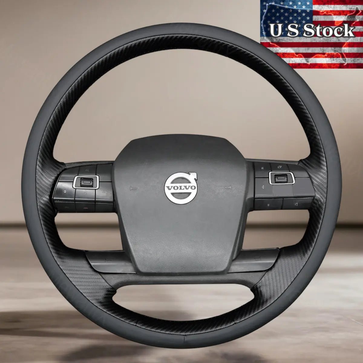 Steering Wheel Cover For Volvo VNL VNR FM FH 2017 - 2025 - Mewantx