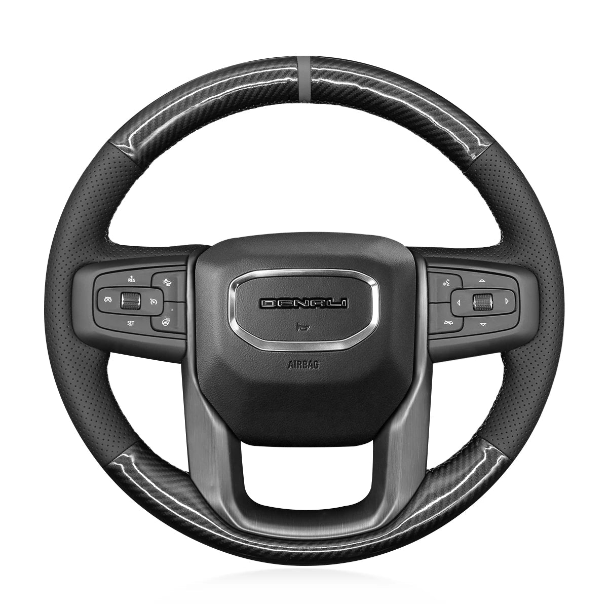 US STOCK Steering Wheel Cover For GMC Sierra 2019-2024