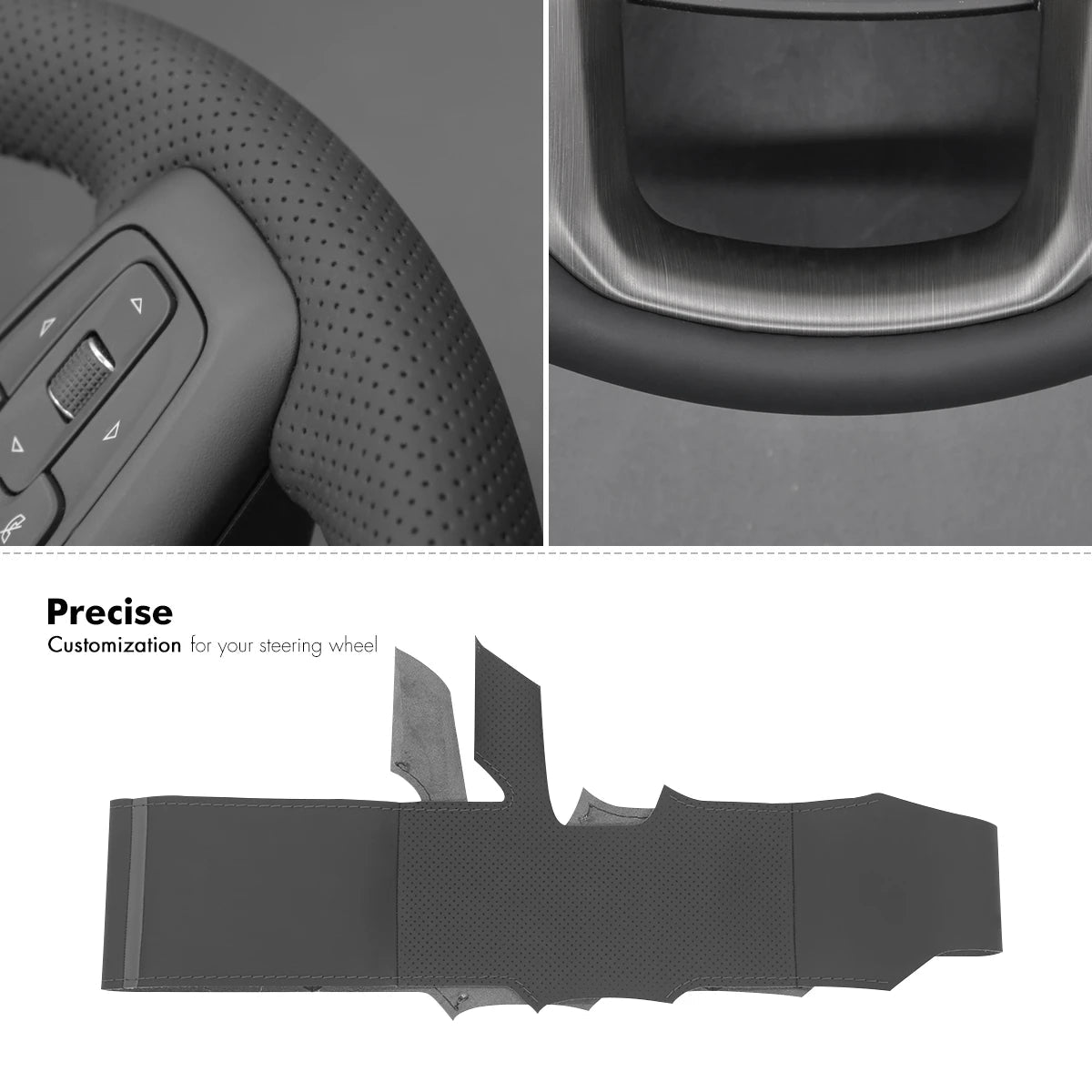 US STOCK Steering Wheel Cover For GMC Sierra 2019-2024