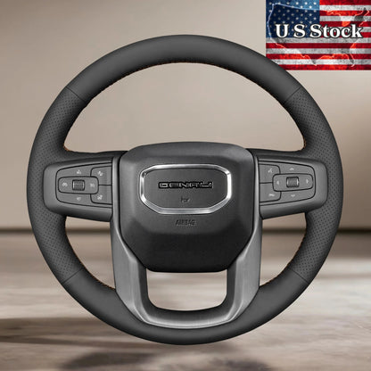 US STOCK Steering Wheel Cover For GMC Sierra 2019-2024