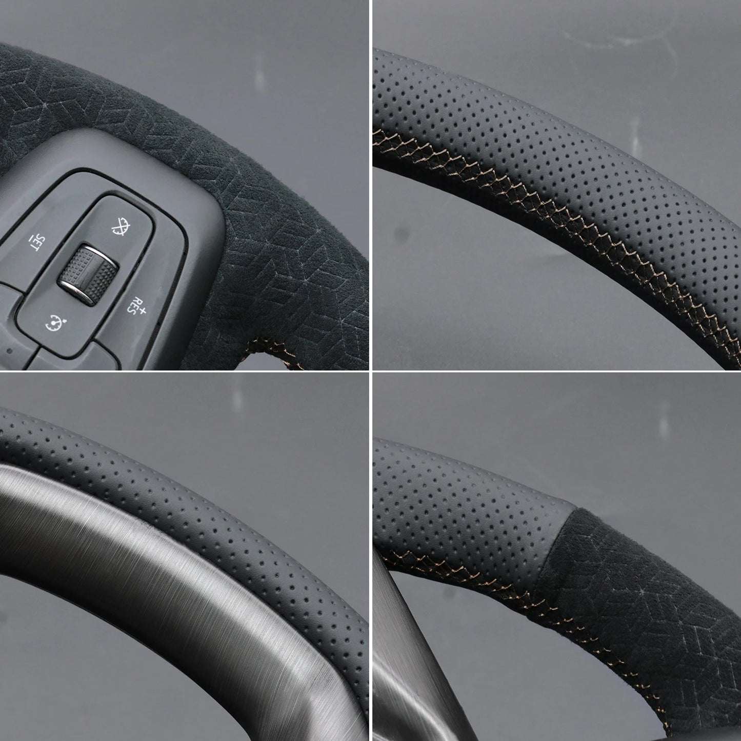 US STOCK Steering Wheel Cover For GMC Sierra 2019-2024