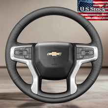 US STOCK Steering Wheel Cover For Chevrolet Chevy Silverado 1500 LD 2500 3500 4500HD 5500HD 6500HD 2019-2026
