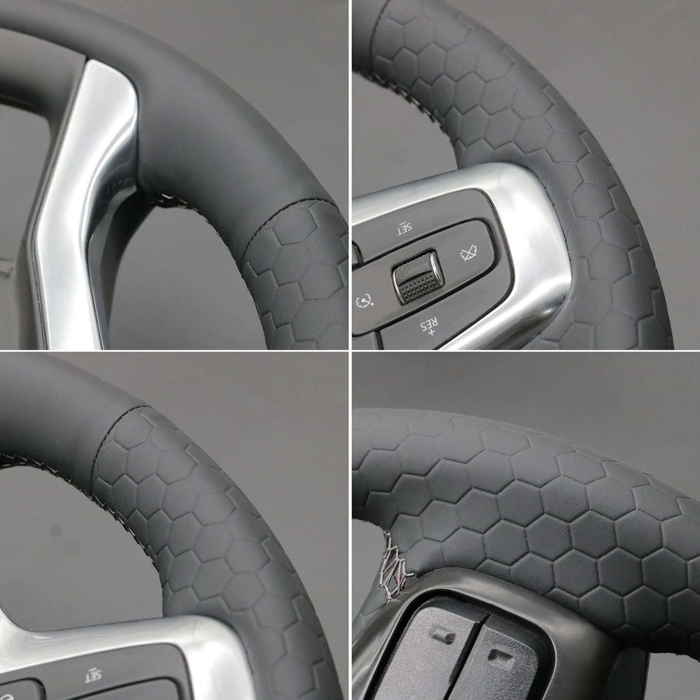 US STOCK Steering Wheel Cover For Chevrolet (Chevy) Silverado 2019-2024